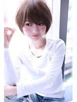 クラウドゼロ(Cloud zero) 大人かわいいモーブカラー小顔ショートボブ【Cloud zero】