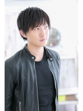 ヘアアンドビューティー ミック(Hair & Beauty miq) ナチュラルな男らしさ◎サイドパートショートa