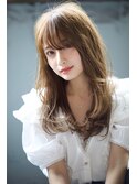 Chlom立川☆くせ毛風ふわミディベージュカラーTEL 0425125655