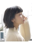 ふんわりボブ×アディクシー【knit 銀座 荒柄ノエル】/髪質改善