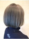 【GRANDEUR焼津店】ハイトーンボブスタイル