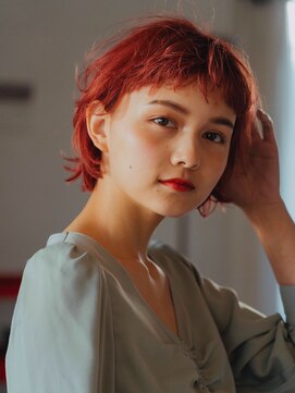 ヘアー アークス 上大岡店(hair ARKS) ヴィヴィット☆ピンクオレンジARKS上大岡