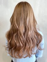 アイティー バイ アルバム 中野店(IT by ALBUM)&nbsp;ピンクベージュ_エアリーミディホワイトアッシュ_ba310983