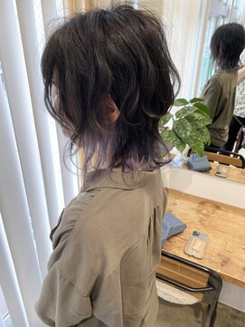 エイト オキナワ 沖縄新都心店(EIGHT okinawa) ウルフインナーカラー