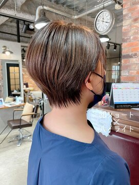 ザ シー 橋本(The C) 【The C涼】3Dカットくびれショート×ハイライト