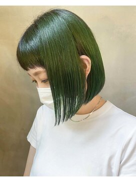 マッシュ 北堀江(MASHU) オリーブグリーン