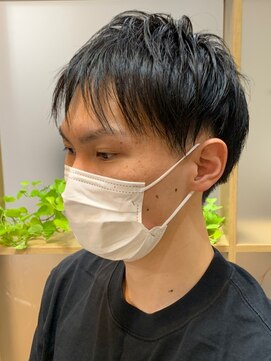 マインド サイトー ヘア アンド スパ mind saito hair&SPA ツーブロック×低め刈り上げ