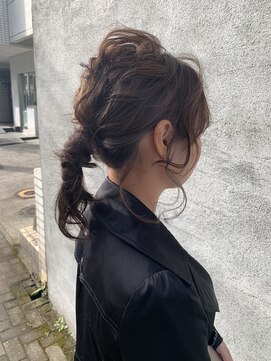 スイート ヘアデザイン(Suite HAIR DESIGN) 【suite】ヘアセット 大人かわいいローポニーアップ