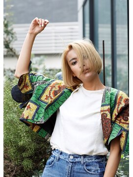 リブロ 三軒茶屋(LIBRO) カジュアル系×ワンレンショート