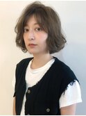 大人のふんわりボリュームボブ☆ボリューム/大人ヘア