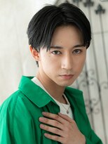 モッズヘアメン 札幌月寒店(mod's hair men) センタパートでクールさ呼び込む似合わせカットc札幌月寒