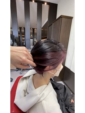 ラグーンヘアー(Lagoon hair) ショートグラボブオンルビー♪