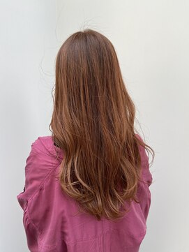 エレン 池袋(ElEn.) アプリコットオレンジ/エレン池袋/小顔カット/似合わせカラー