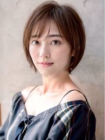 ピリオド(period.)&nbsp;大人可愛い/丸みショートボブ/ナチュラルショートボブ