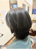 30代40代50代ミディアムレイヤー【髪質改善/百合ヶ丘】