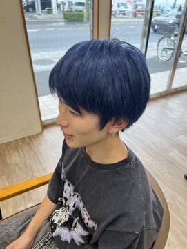 テーラヘアー 鎌ケ谷店(TELA HAIR) ネイビーブルー