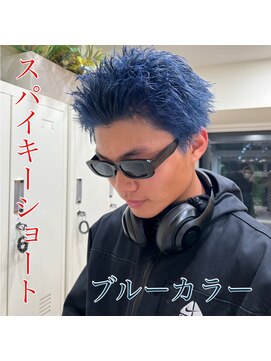 ルースト 西院店(ROOST) スパイキーショート/ショート/ハイトーンカラー