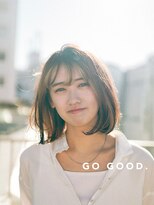 ゴーグッド(GO GOOD.)&nbsp;ボブ×透明感カラー