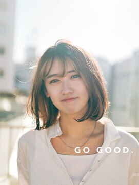 ゴーグッド(GO GOOD.) ボブ×透明感カラー