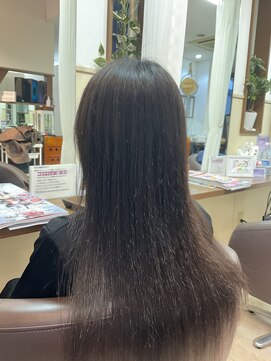 コアフィールフィス(COIFFURE fils) 新規お得クーポンあり【見附 今町】黒髪ロングスタイル