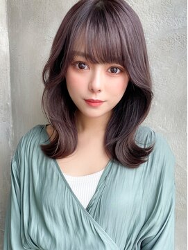 シルクレイ 高田馬場(Silk-lei) ♪大人可愛いブルーベリーブラウン美髪20代30代40代50代高田馬場