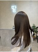 艶髪×ブラウンカラー