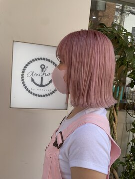 アンカーバイナチュラル(anchor by natural) ハイトーンピンク