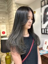 ヲタク(wotaku.)&nbsp;グレージュカラーブリーチカラーダブルカラーグラデーション