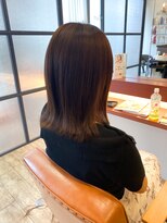 マーリャヘアー(mallia hair)&nbsp;レイヤースタイルレイヤーカットロングレイヤー小顔スタイル
