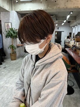 シールドヘアー 沖縄 新都心(C'LD Hair) ハンサムショート/刈り上げショート/マッシュショート/カット