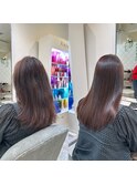 髪質改善ストレート