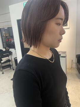 ナンバースリー 溝の口店(Number Three) 切りっぱなしボブ【N°3溝の口】