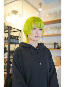 チックタック モーガン エアライン(TICK-TOCK MORGAN airline) 【MORGAN】ウルフヘア/ライトグリーン