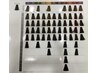 白髪染め　カット+顔そり込み。