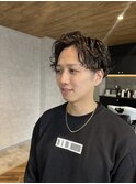 似合わせカット メンズパーマ ツーブロ 刈上げ