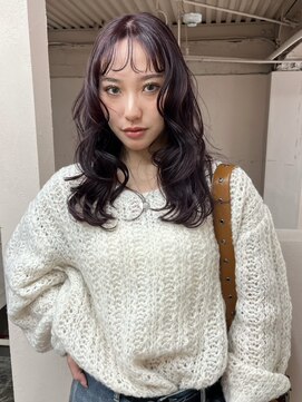 イル(iru) パープルカラー　ミディアムレイヤー