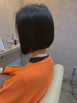 ブルーオーシャン 大久保店(BLUEOCEAN) 前下がりボブ