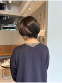 インナーカラーショートヘア