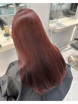 リッカ(LICCA)&nbsp;【RINA】ブリーチ無しダブルカラーで作るレッドカラー☆