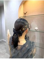 カラークチュール(Color Couture)&nbsp;タイトアレンジ/まとめ髪/お呼ばれアレンジ