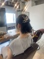 リトル ルル 梅田(little lulu)&nbsp;ヘアセットもご希望であればお気軽にお問い合わせください^_^