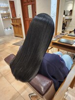 アルメリア 池袋(Arumeria)&nbsp;ダークグレイ 酸性縮毛矯正 縮毛矯正 髪質改善20代30代