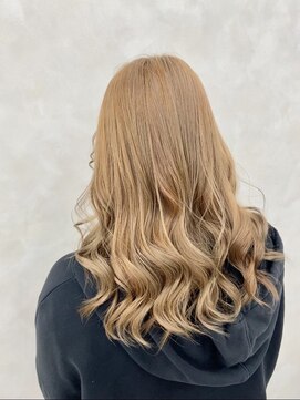 アース 元住吉店(EARTH) 冬の愛され◎20代30代韓国風ロング×ミルクティーベージュ