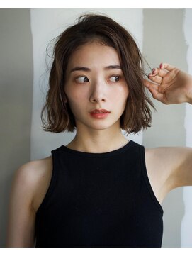 エインアンリー 明治神宮前(AIN.ANLY.) 大人ボブパーマ、ゆるめパーマ、ナチュラルパーマ、毛先パーマ