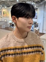 ノラ ヘアーサロン(NORA HAIR SALON) 韓国シースルーマッシュフェザーダウンパーマラウンドマッシュ