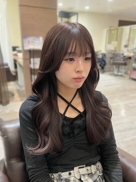 ヘアメイク シュシュ(Hair make chou chou) ラベンダーカラー　髪質改善　ブリーチなしダブルカラー