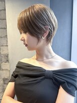 ロンド エメ 柏(Lond aimer)&nbsp;大人ガーリー/レイヤーショート/前髪白髪/20代30代40代50代/柏柏