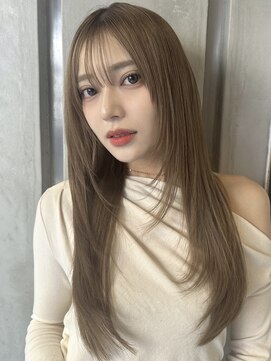 プール(POOL) 【TAISEI】ロングカット×ミルクグレージュ×ウルトワTR