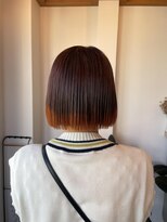 シーソー(SEA SAW) 裾カラー/オレンジカラー