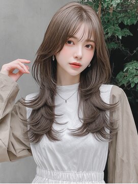 サロンドアイ(salon de i) 透明感レイヤー × ミルクティーベージュ